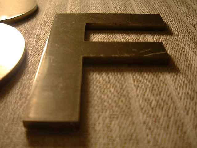 The Letter
                F